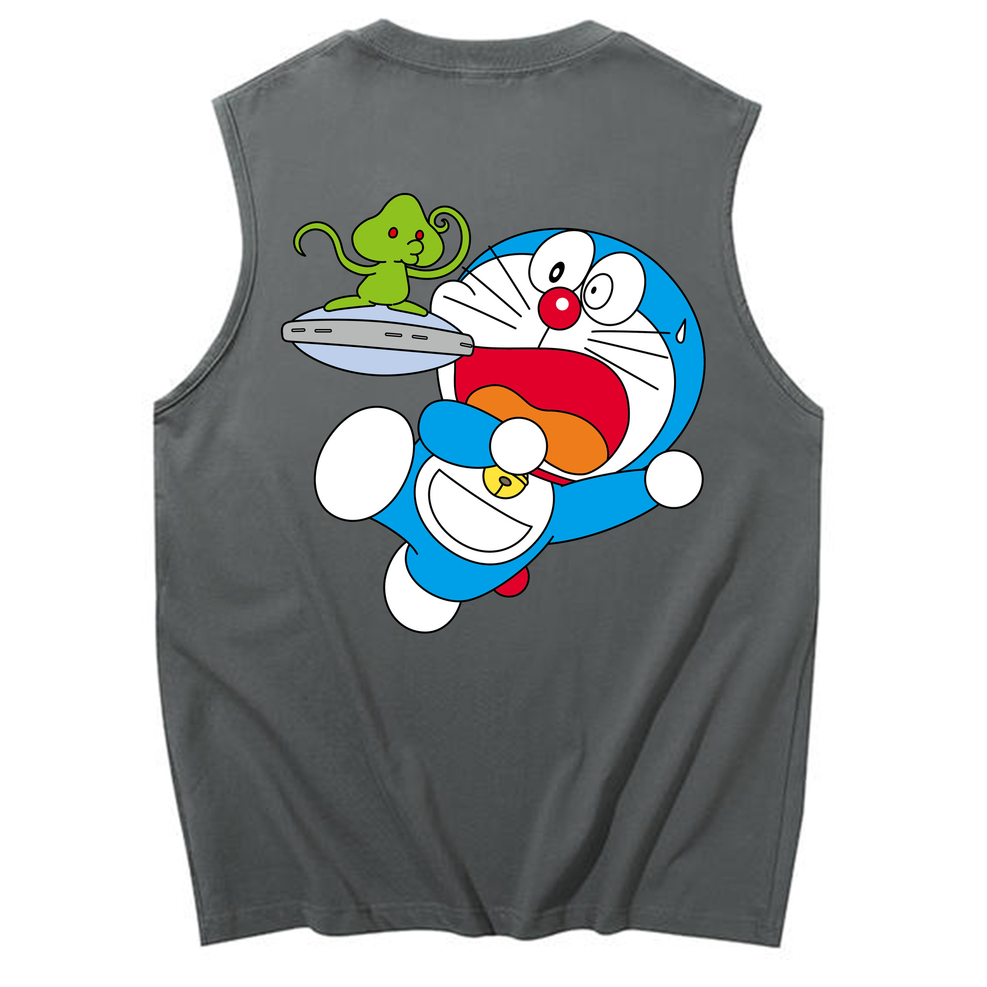 （画像用） ドラえもん Doraemon コットン100％タンクトップ（背面プリント）